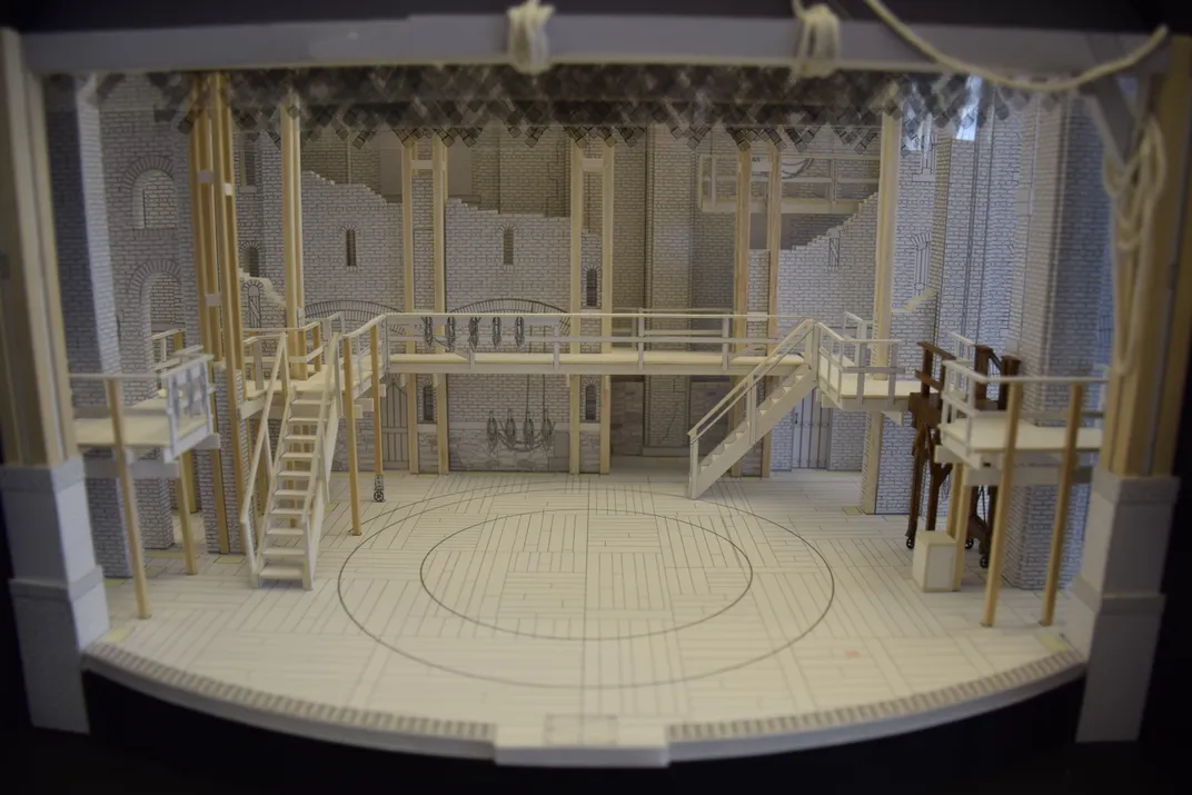 Stage design model