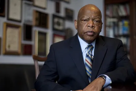 The congressman, pictured here in 2009, was instrumental in the creation of the National Museum of African American History and Culture.
