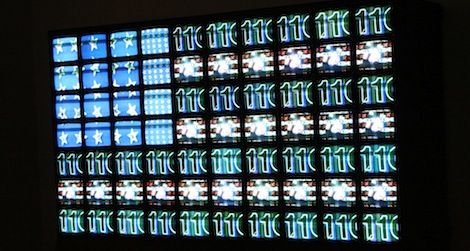 Nam June Paik’s “Video Flag”