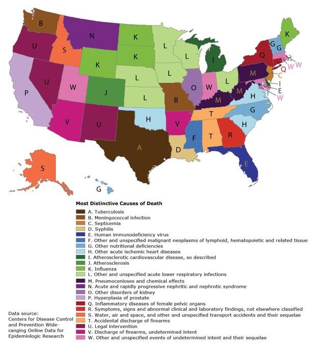 death map