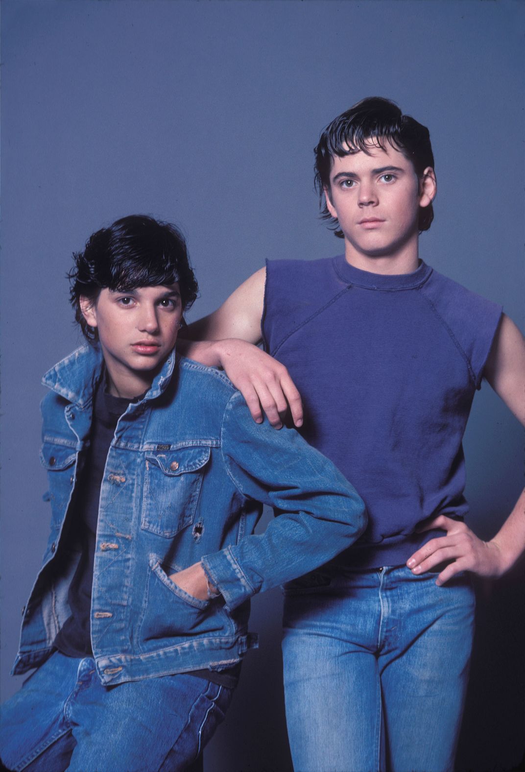 Ralph Macchio (left) and C. Thomas Howell (right)