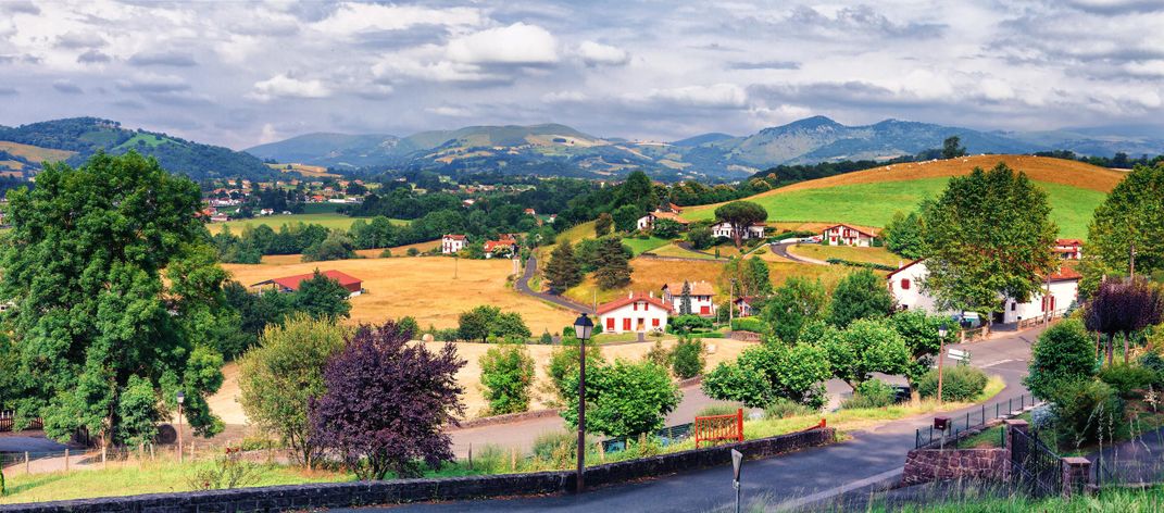 The Basque countryside of Spain