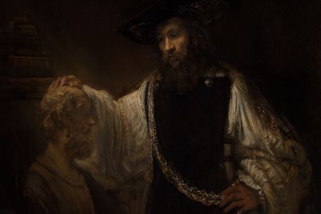 Rembrandt, Aristotle with a Bust of Homer, 1653