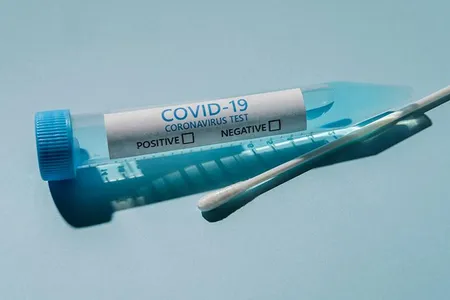 Pooling samples means one test can screen multiple people.