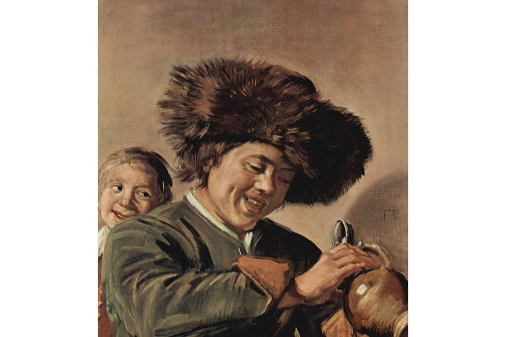 Two Laughing Boys