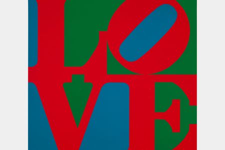 Robert Indiana's Love (1967). The design has become a ubiquitous staple of contemporary Americana.