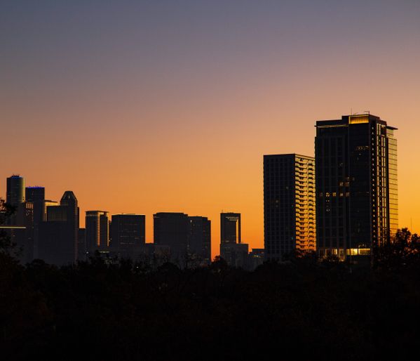 Houston Skyline at Sunrise thumbnail