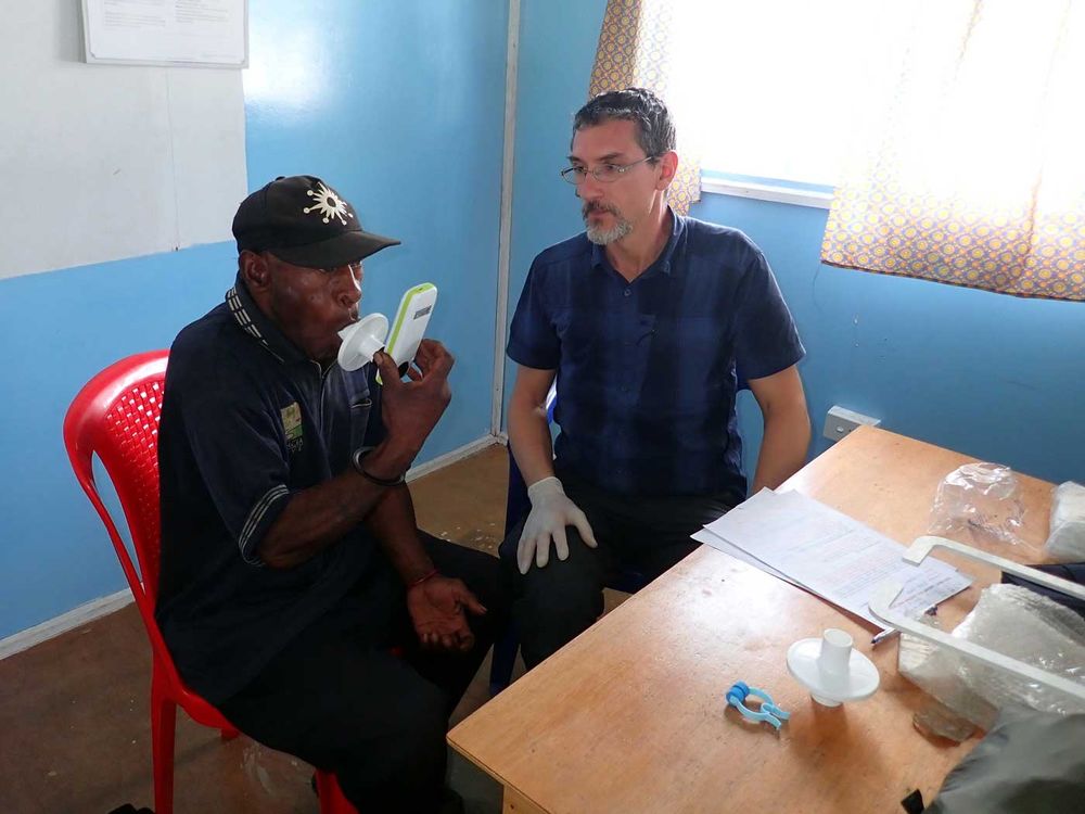 Papua New Guinea Highlander Study Breathing Test