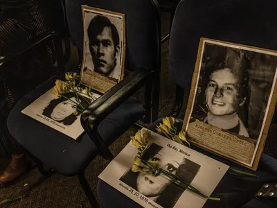 Photographs of “disappeared” Argentines