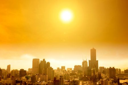 The coating, if used on enough buildings at once, could also help deal with so-called “urban heat islands.”