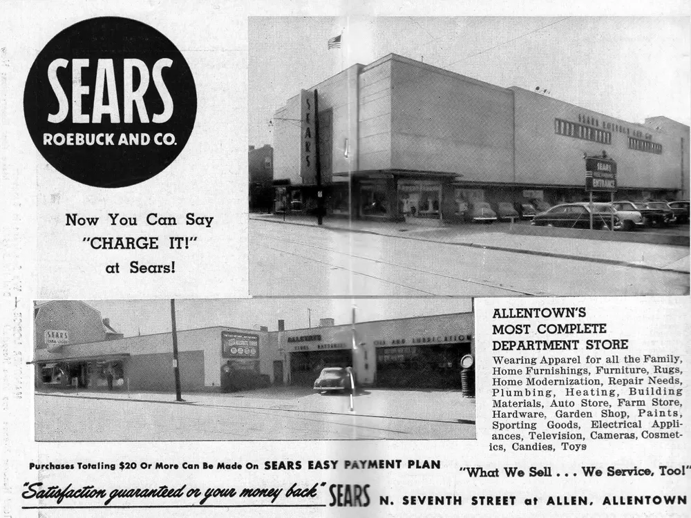 Opening Of Sears Department Store