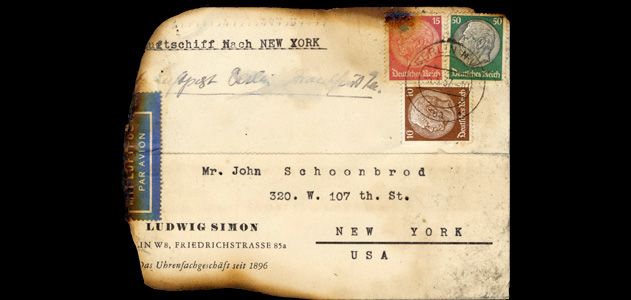 Hindenburg postcard