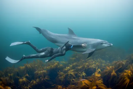 When it comes to diving, humans can't hope to keep up with flippered mammals. But an anatomist thinks she may have identified a crucial structure in dolphins that could help humans avoid the bends.