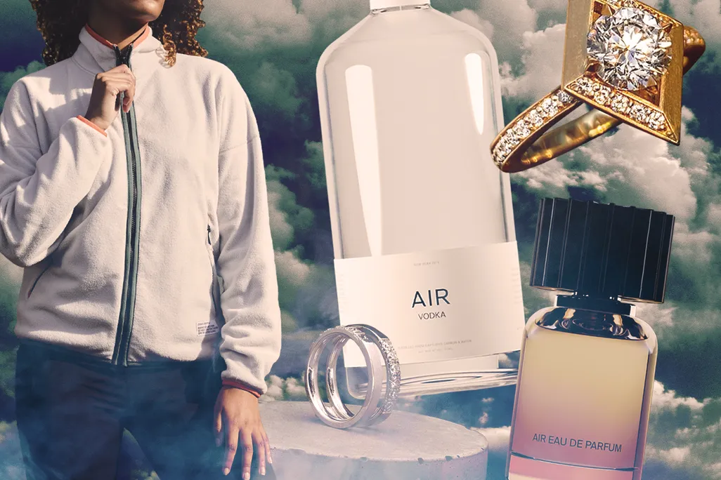 luxury products made from carbon capture