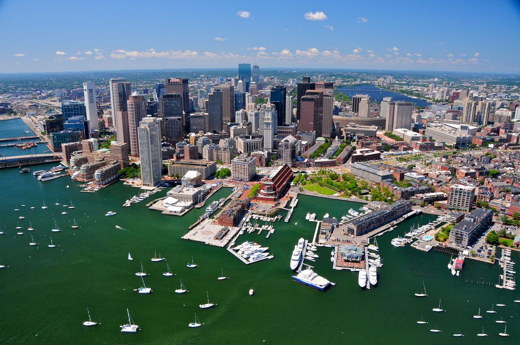 Panorama of Boston