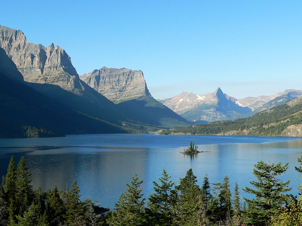 St. Mary Lake in Glacier National Park