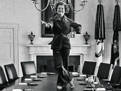 On her final day as first lady, Betty Ford told Kennerly her idea for the Cabinet Room table.