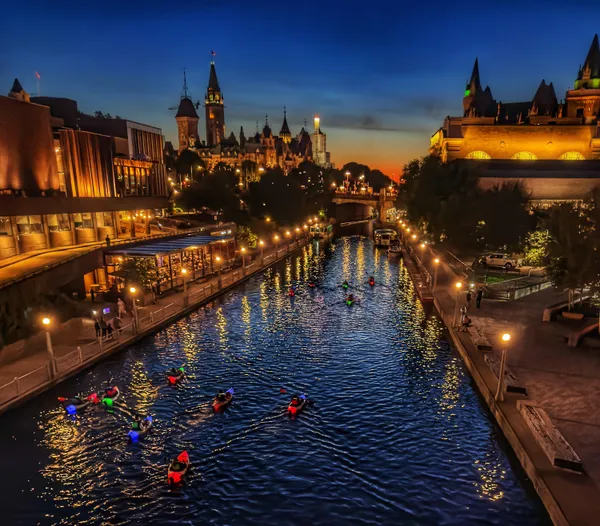 Rideau Canal Night Magic thumbnail