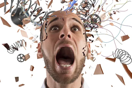 Luckily stress doesn’t do this to you!