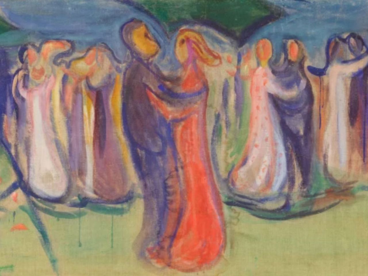 This 13-Foot-Long Munch Painting Was Hidden From the Nazis in a