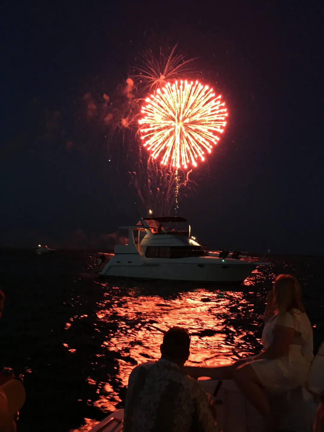 Fireworks Over Lake Saint Clair Smithsonian Photo Contest