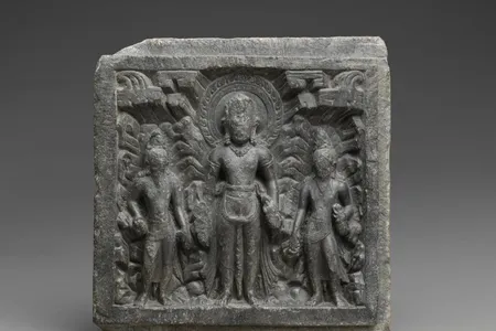 Shiva in Himalayan Abode with Ascetics, a 10th-century statue returned to Nepal