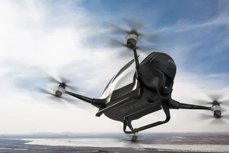 The taxi of the future doesn't drive—it flies.