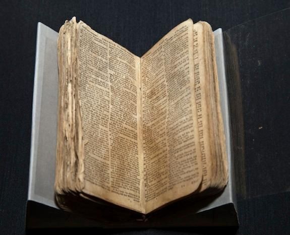 Rubenstein calls Nat Turner’s bible a symbol of rebellion