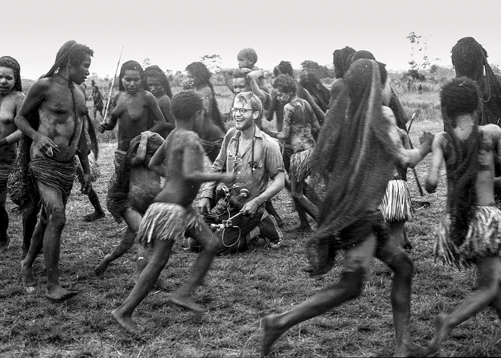 Michael Rockefeller in the Baliem Valley