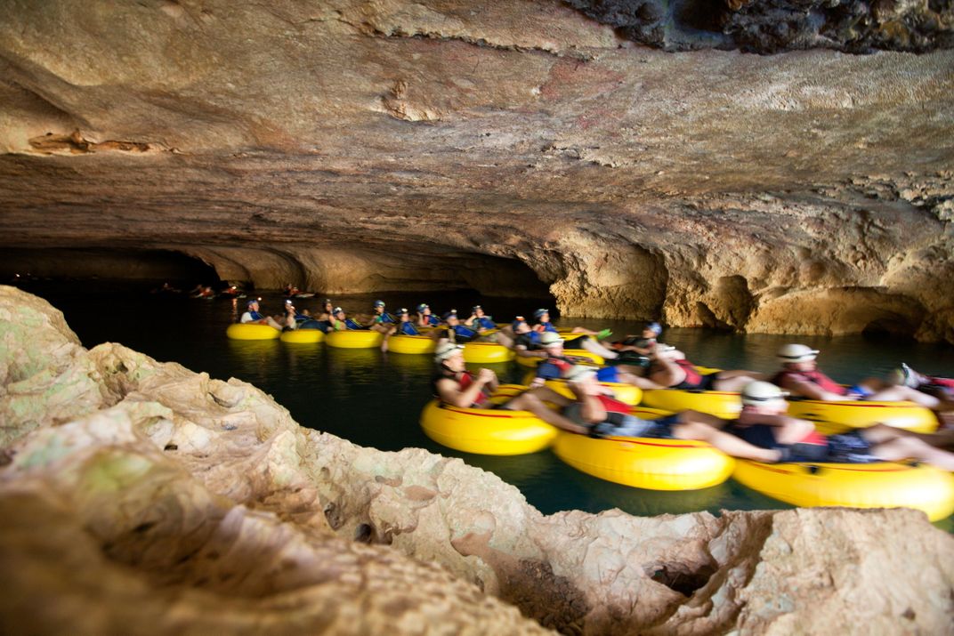 Cave Tubing