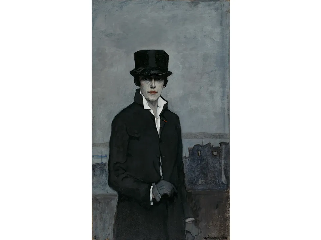 Romaine Brooks, Self-Portrait, 1923, Smithsonian American Art Museum, Washington, DC, USA.