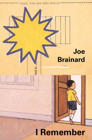The cover of Joe Brainard’s I Remember