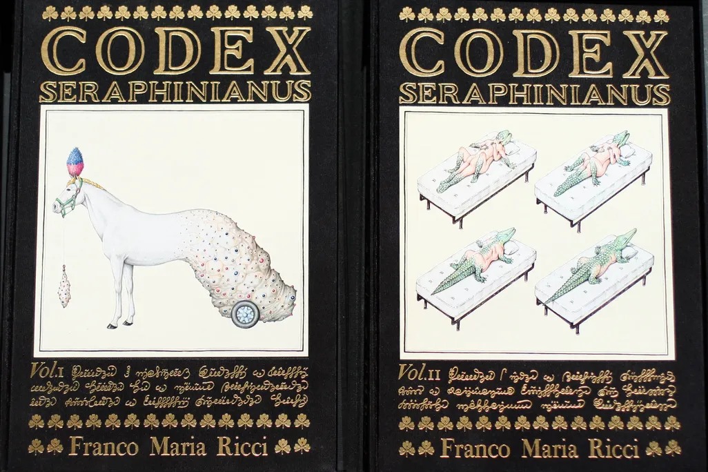 First edition copies of “the world’s weirdest book”