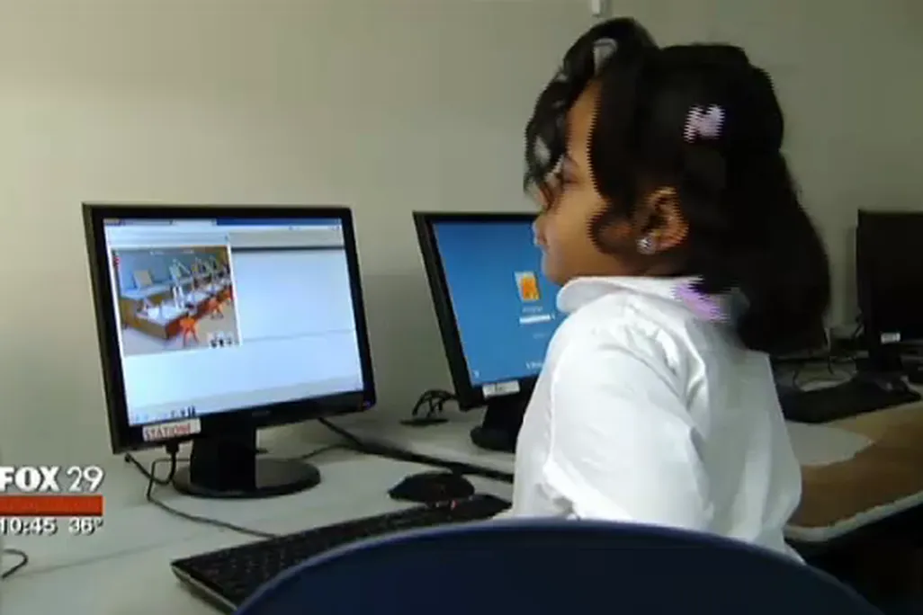 Zora Ball, the first grader who coded a computer game.