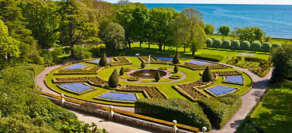  The gardens at Dunrobin Castle 