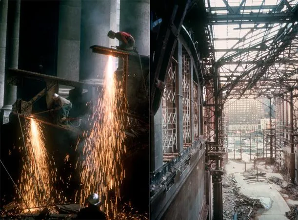 The demolition of Pennsylvania Station