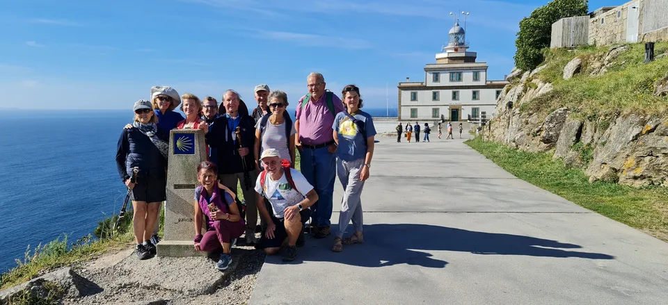  Smithsonian group at journey's end, Cabo de Finisterre. Credit: Sharon Boyle