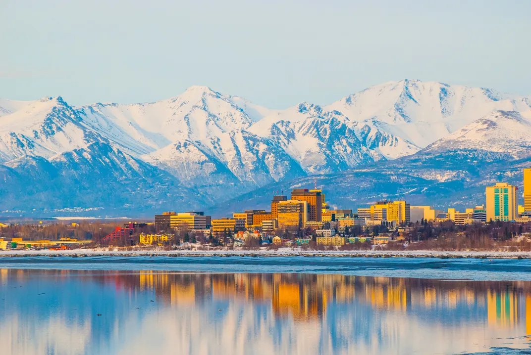 The city of Anchorage