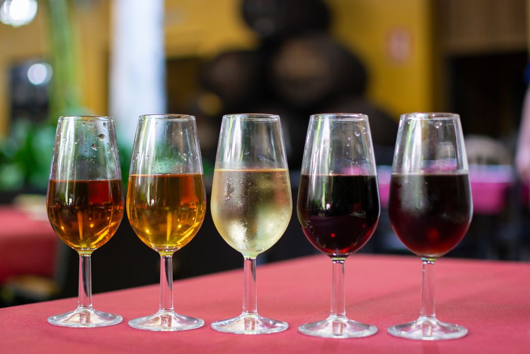 Sherry tasting