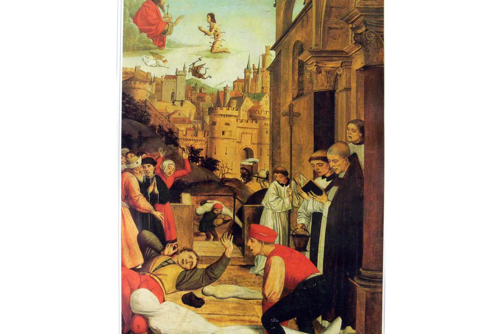 Justinianic Plague painting