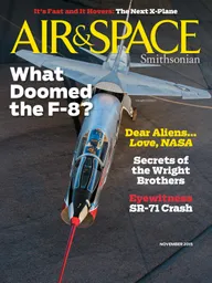 Cover of Airspace magazine issue from November 2015