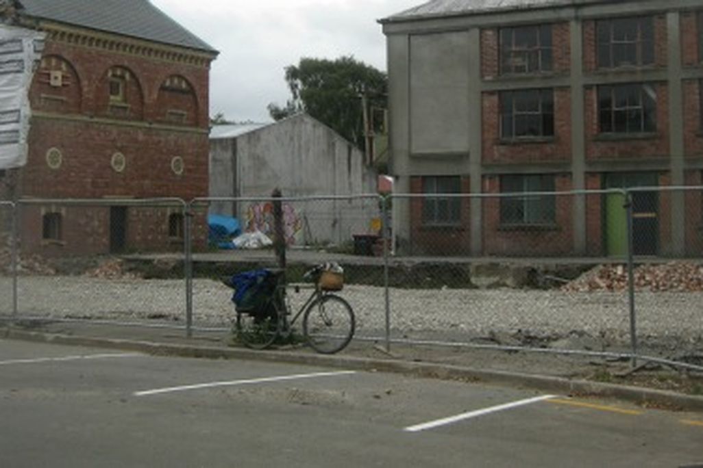 One of thousands of properties destroyed by the February 22, 2012 Christchurch earthquake