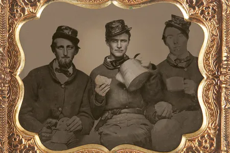 For Union soldiers, a cup of coffee made hardtack biscuits more palatable.&nbsp;