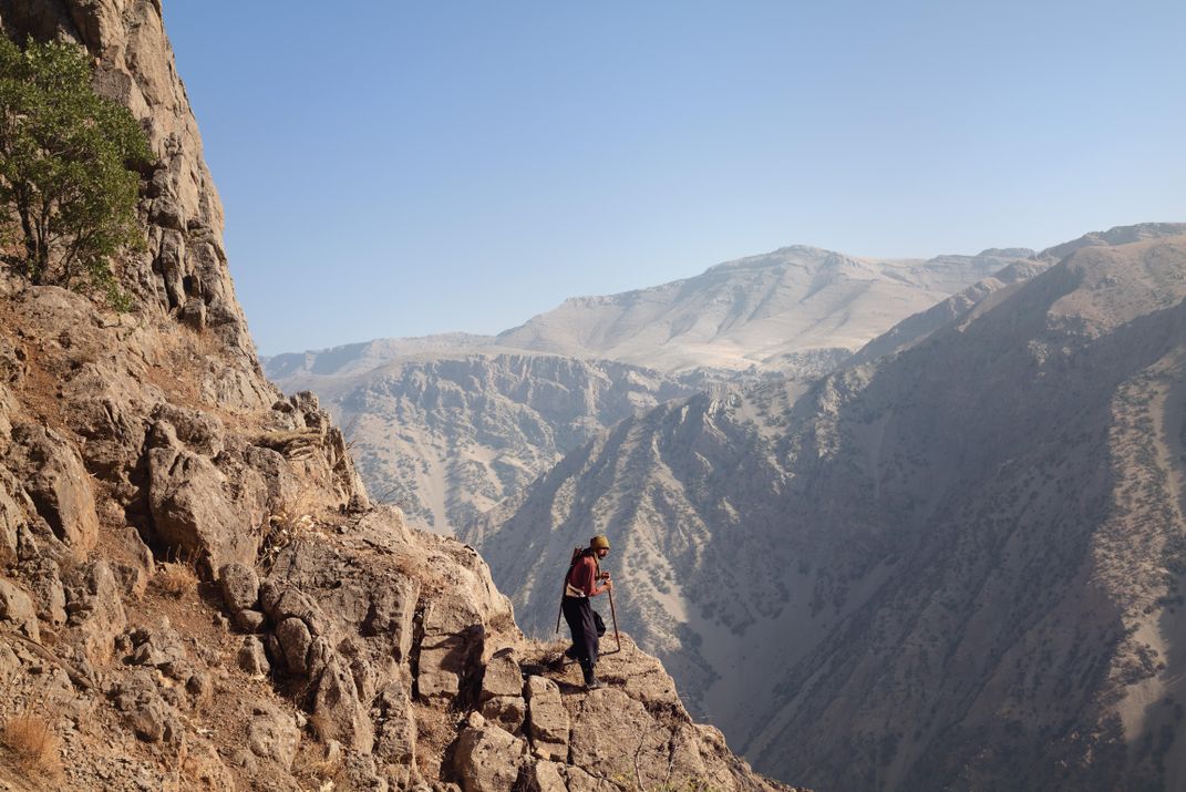 Abolfazi on a ridge