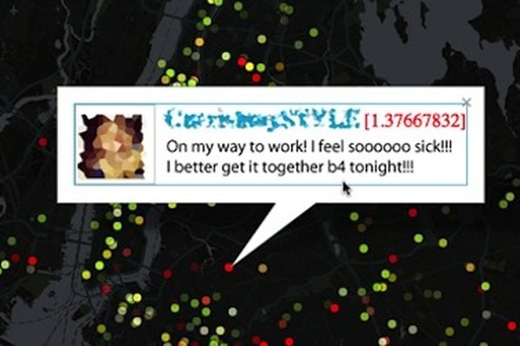 geo-tagged tweets