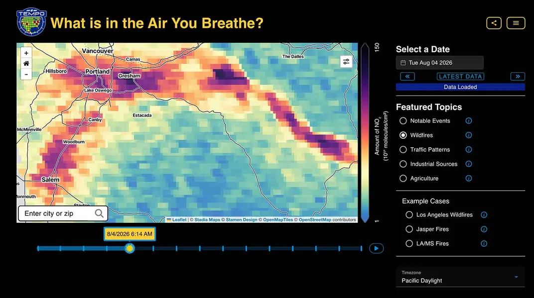 From 22,000 Miles Up, This Satellite Tracks Airborne Health Threats Almost in Real Time