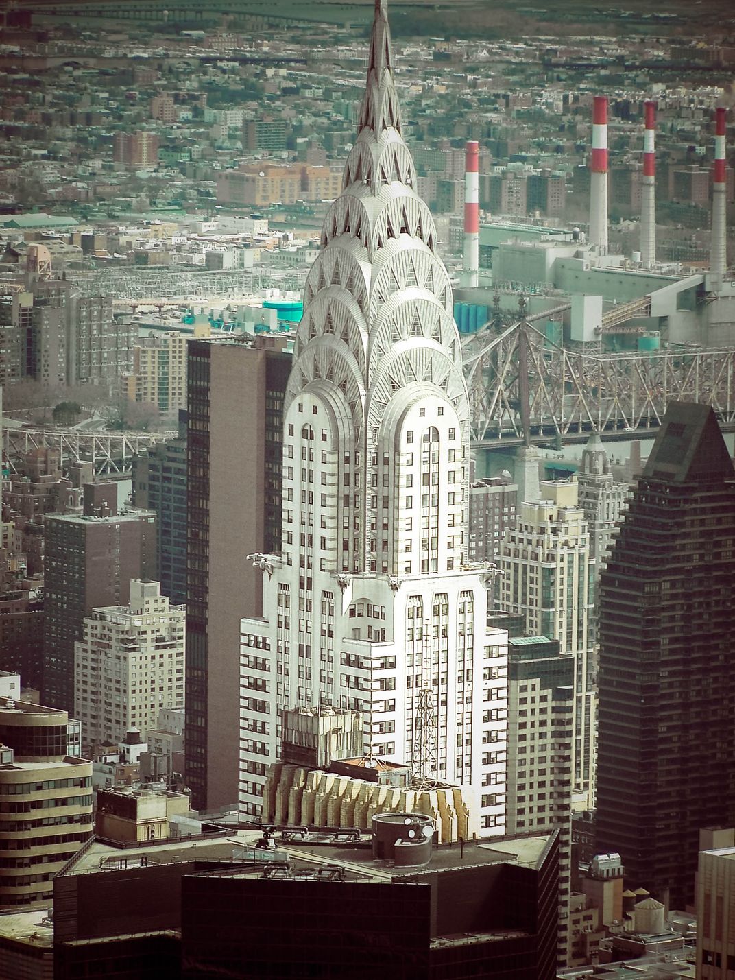 The gorgeous art deco style Chrystler Building in New York City, as ...