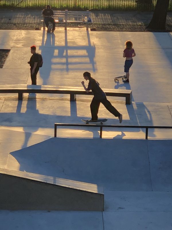 Skateboarders in the Sunset thumbnail