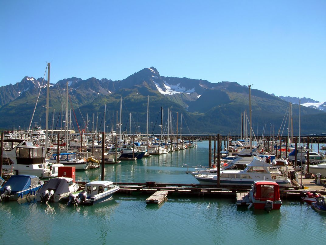 The harbor at Seward