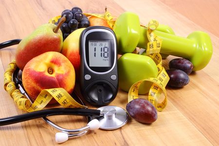 Tools of diabetes treatment almost always include improved diet and regular exercise.